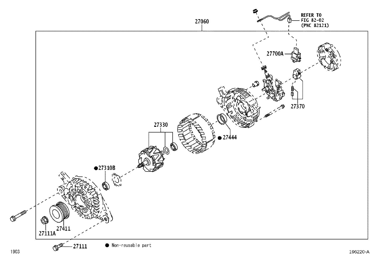 Exploded illustration 196220A