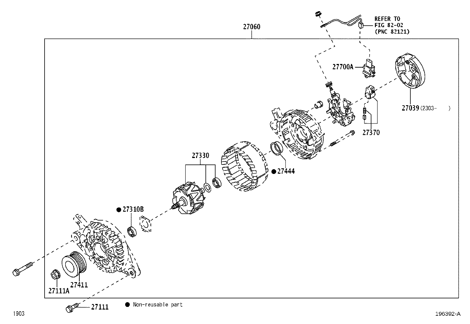 Exploded illustration 196392A