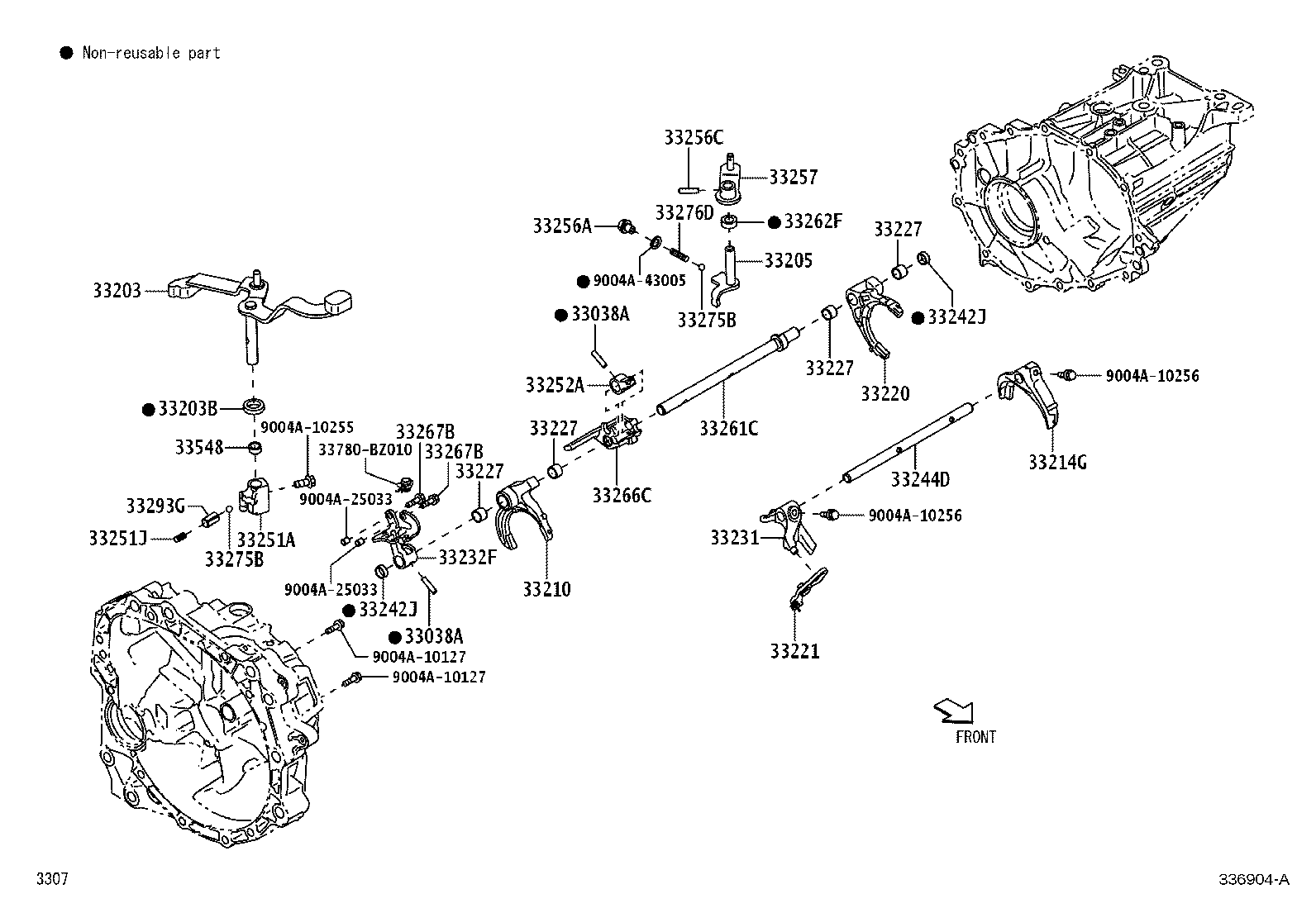 Exploded illustration 336904A