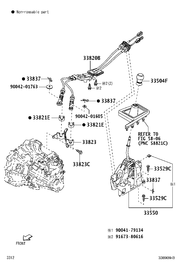Exploded illustration 336909B