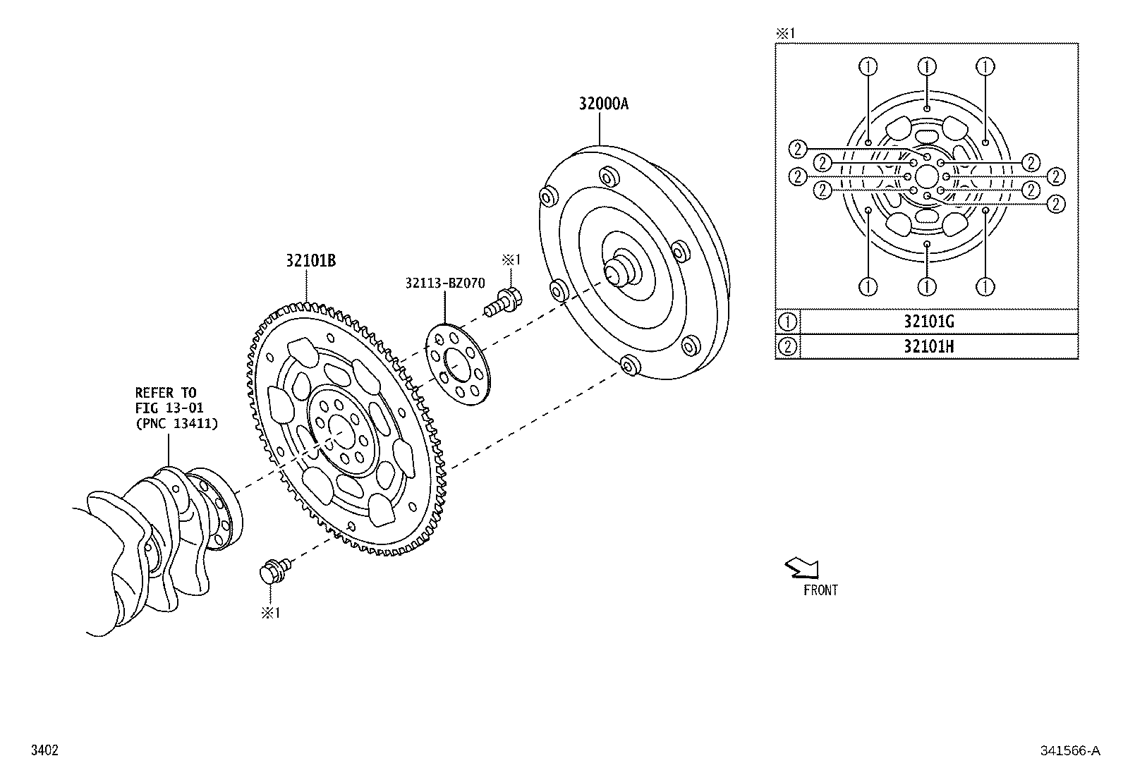 Exploded illustration 341566A