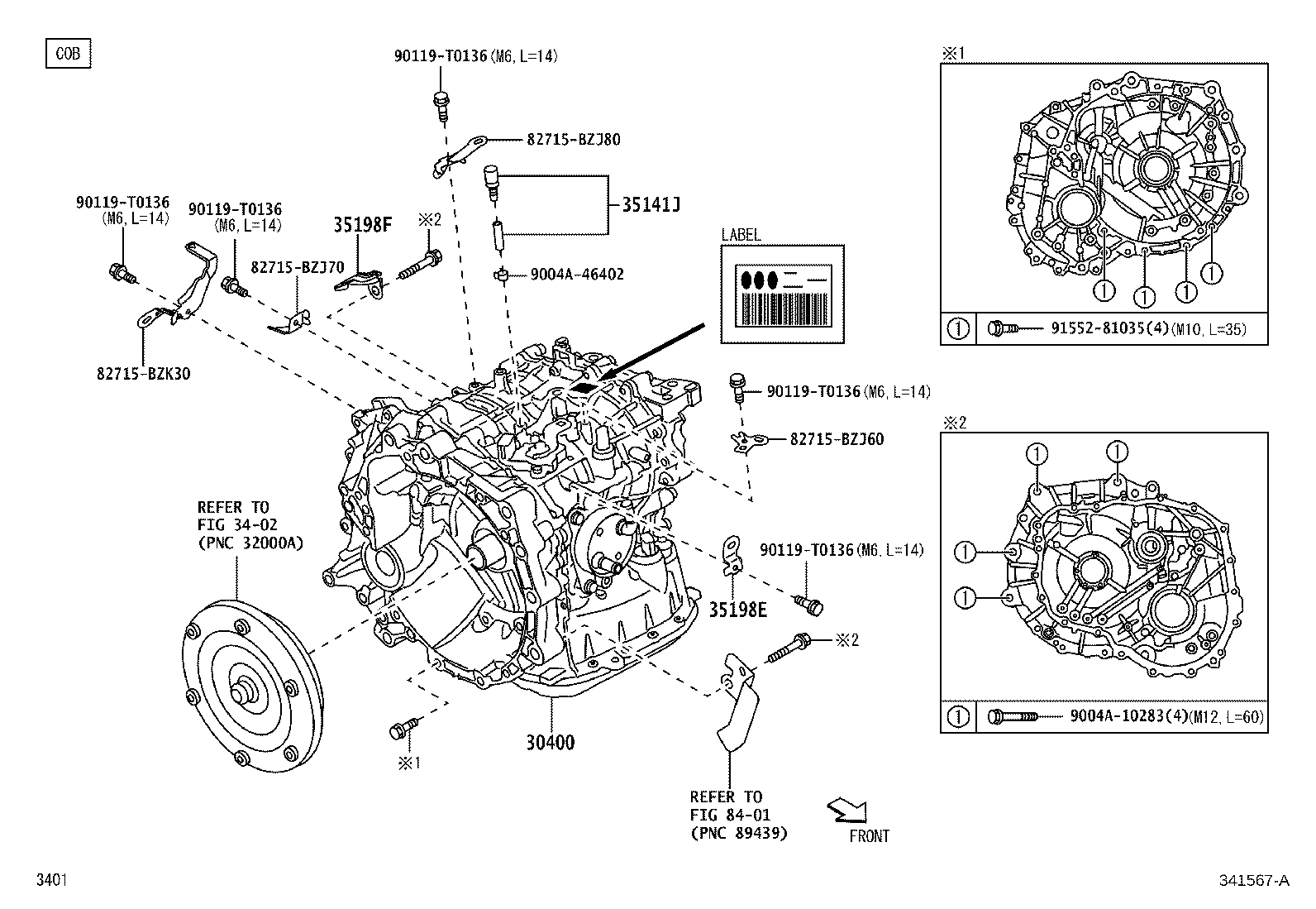 Exploded illustration 341567A