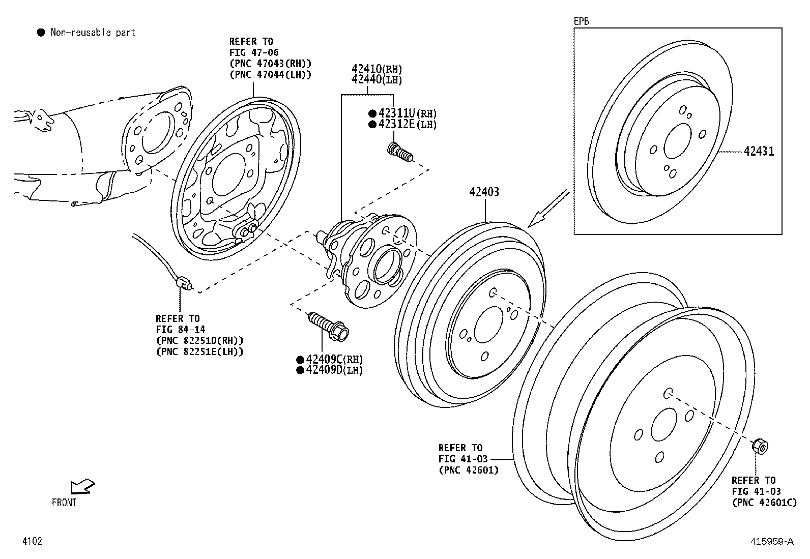 Exploded illustration 415959A