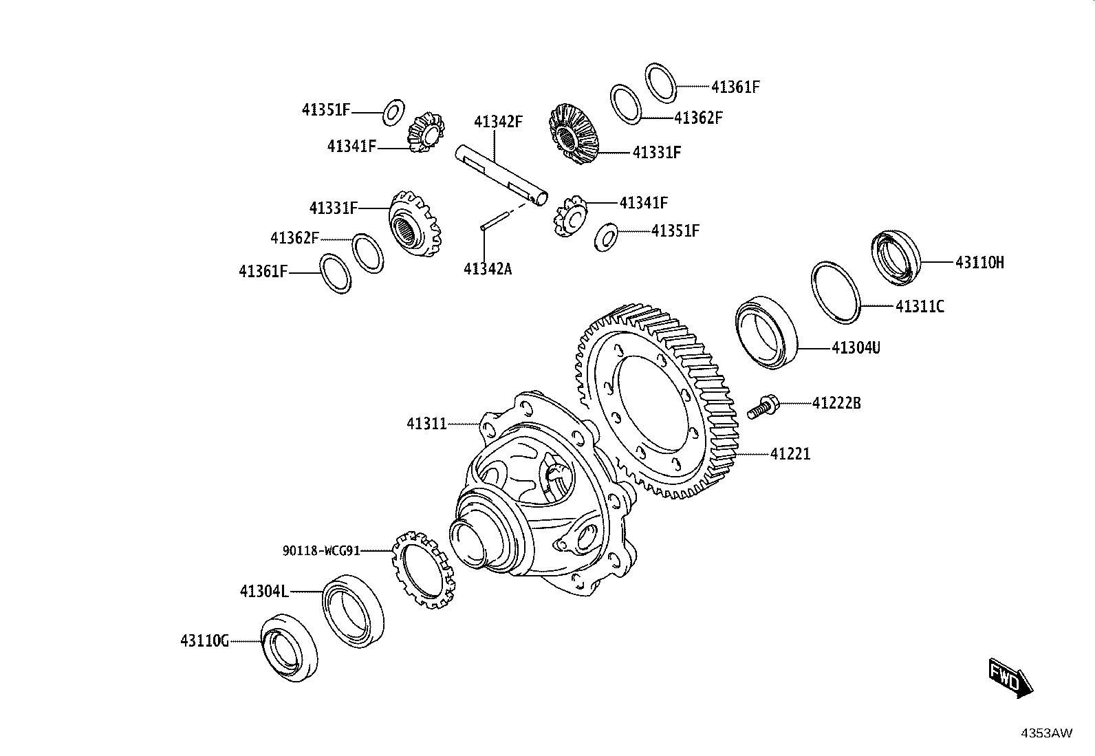 Figure 4353AW