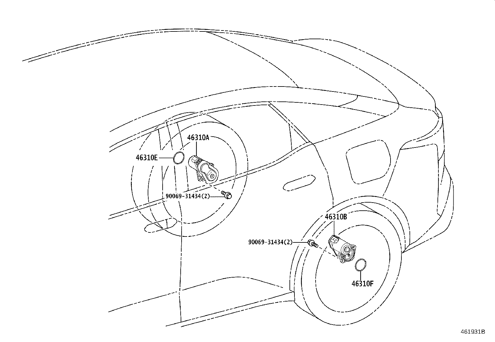 Exploded illustration 461931B