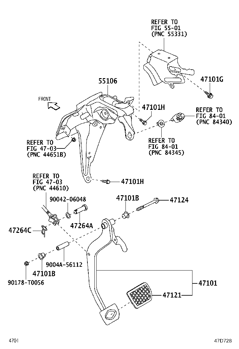 Exploded illustration 47D728