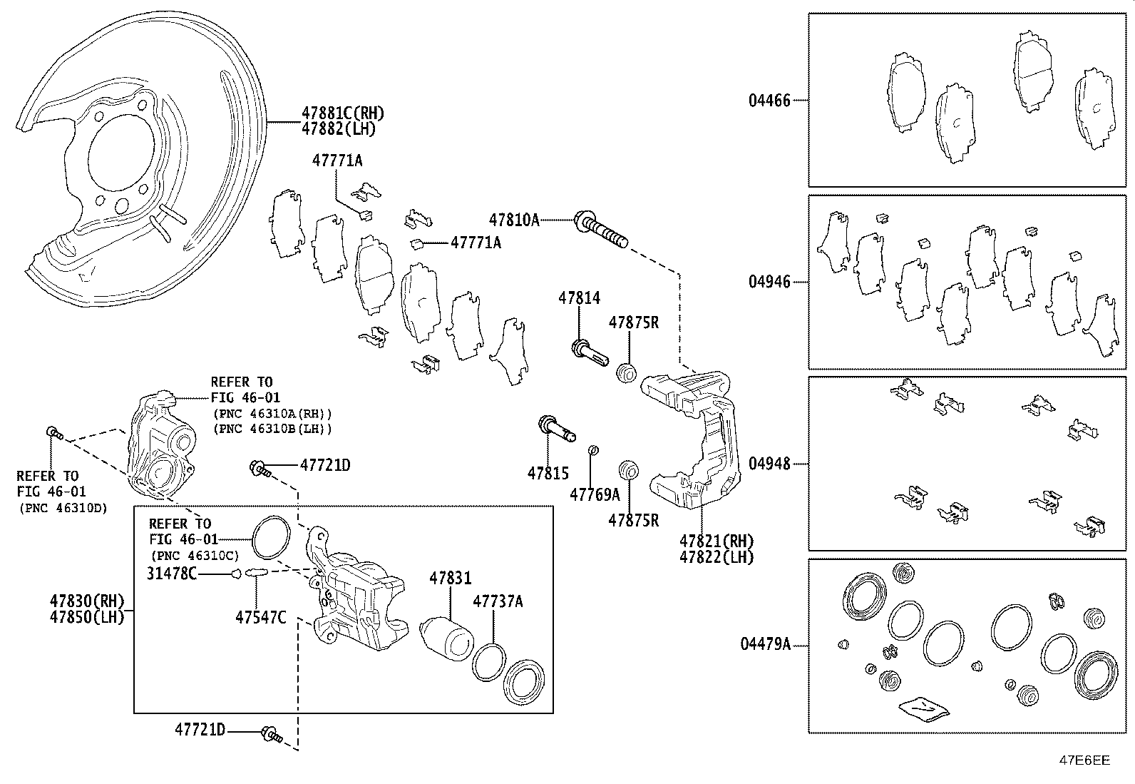 Exploded illustration 47E6EE