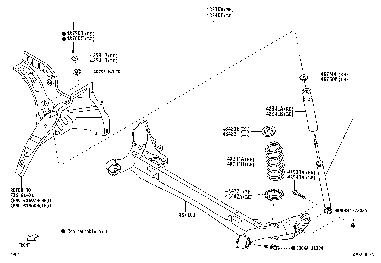 Exploded illustration 485666C
