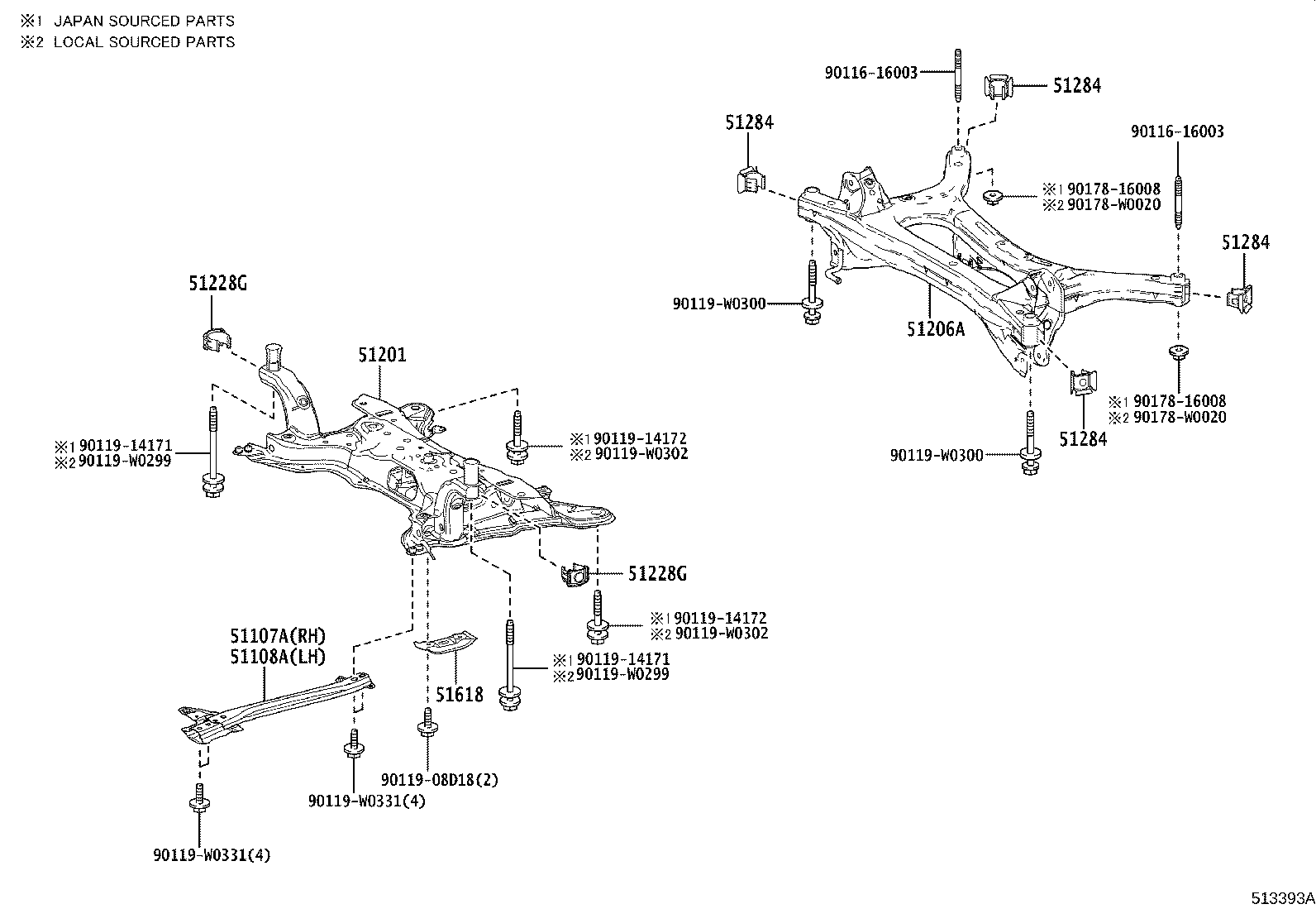 Exploded illustration 513393A