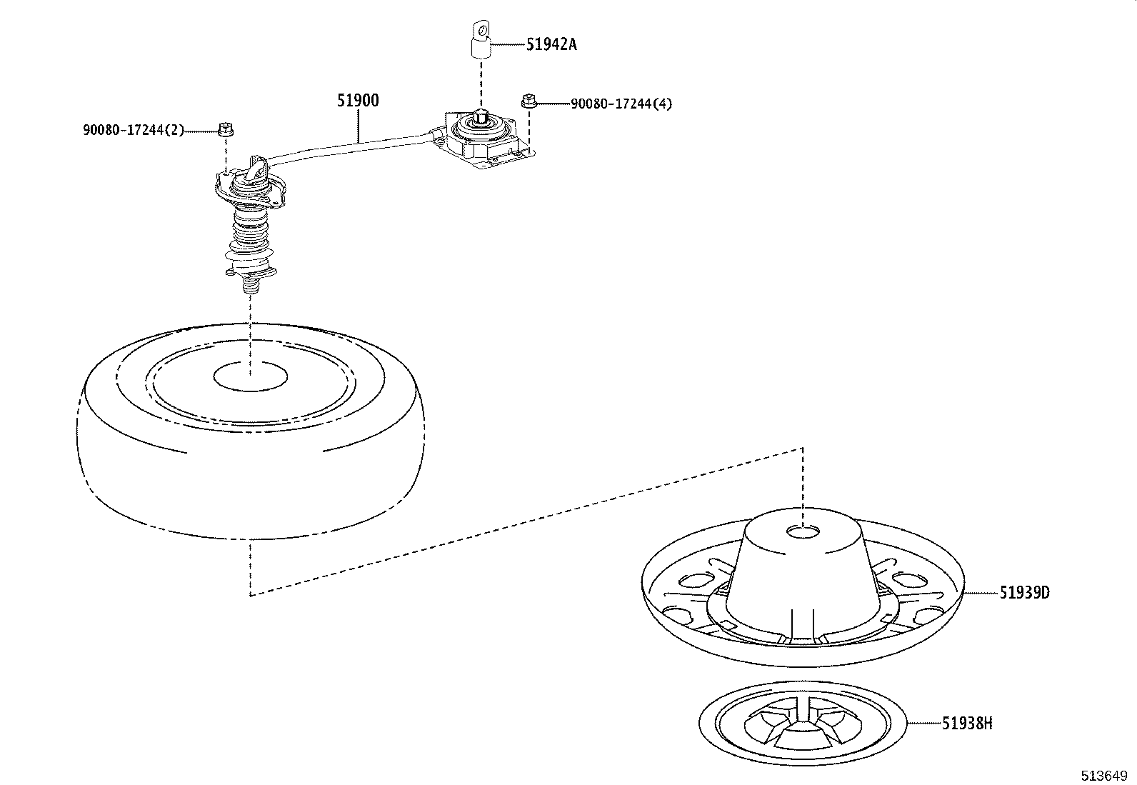 Exploded illustration 513649