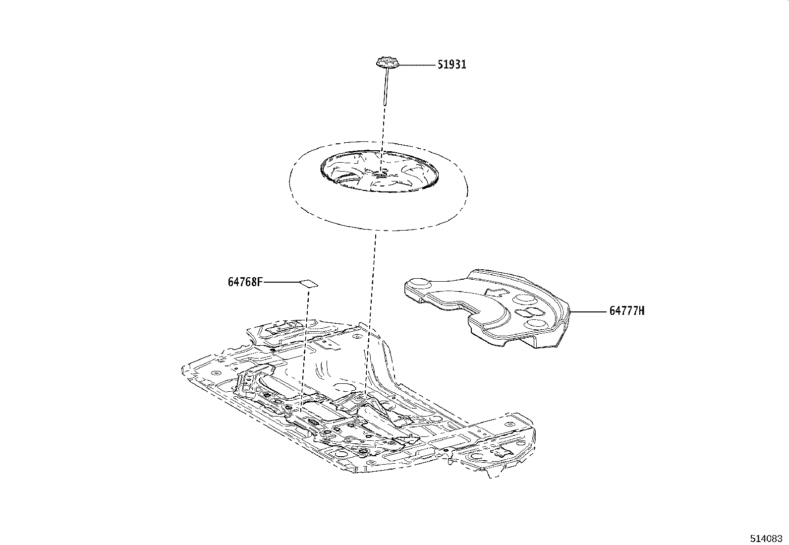 Exploded illustration 514083