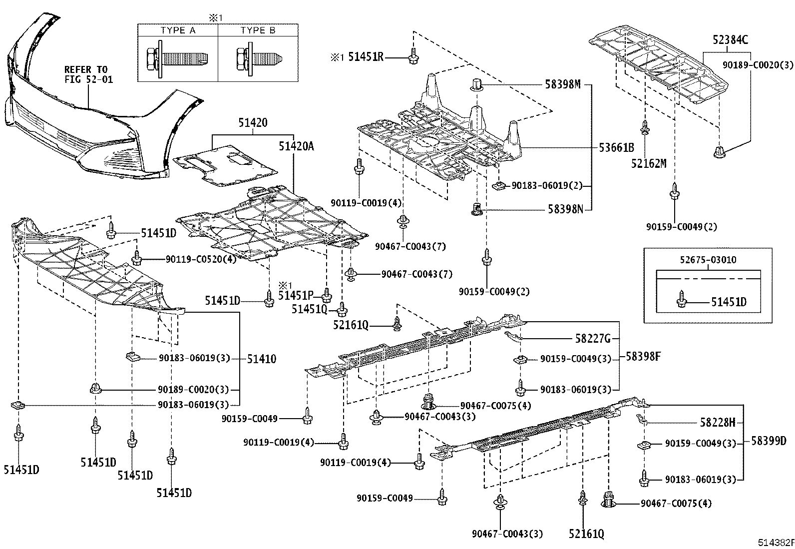 Exploded illustration 514382F