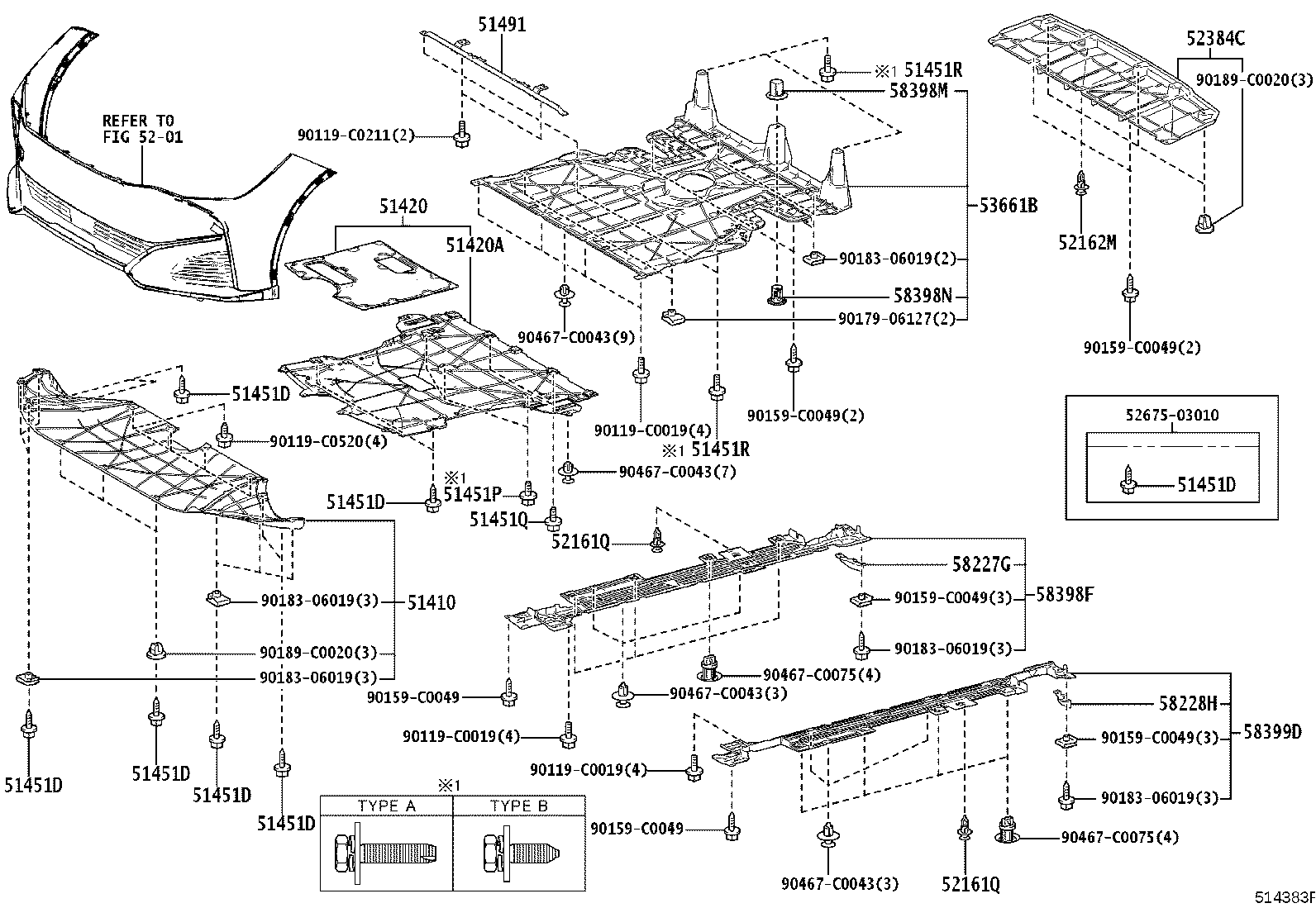 Exploded illustration 514383F