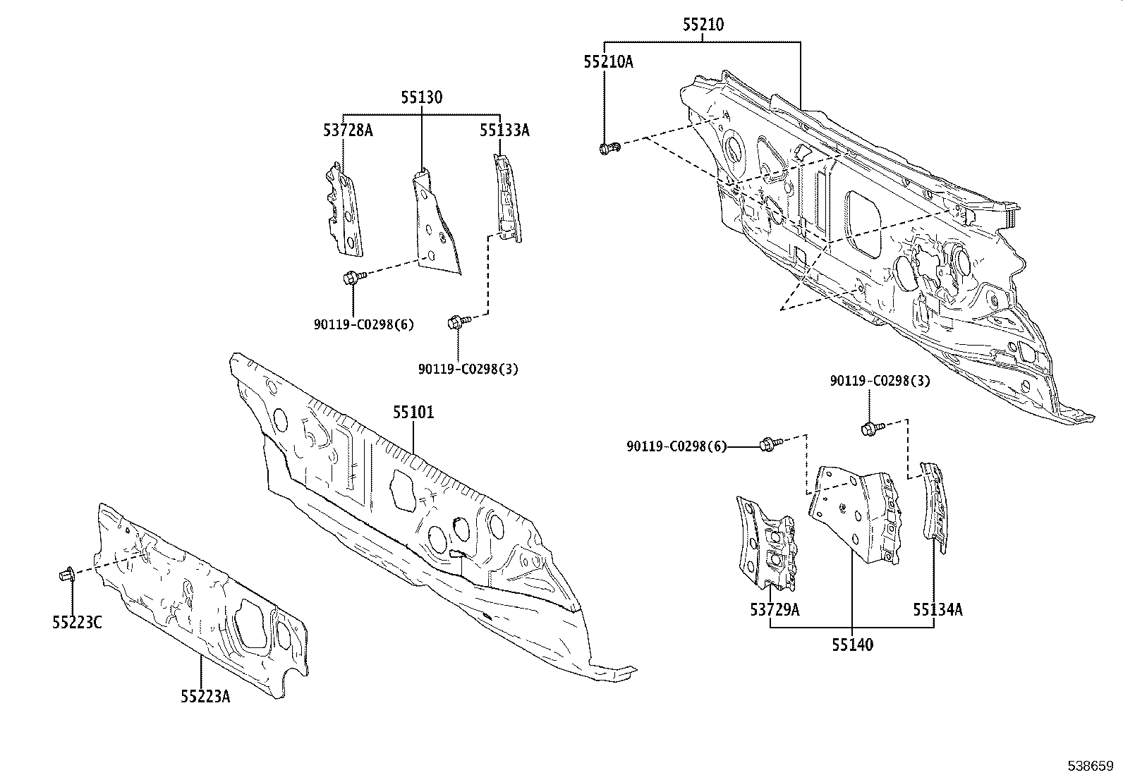 Exploded illustration 538659