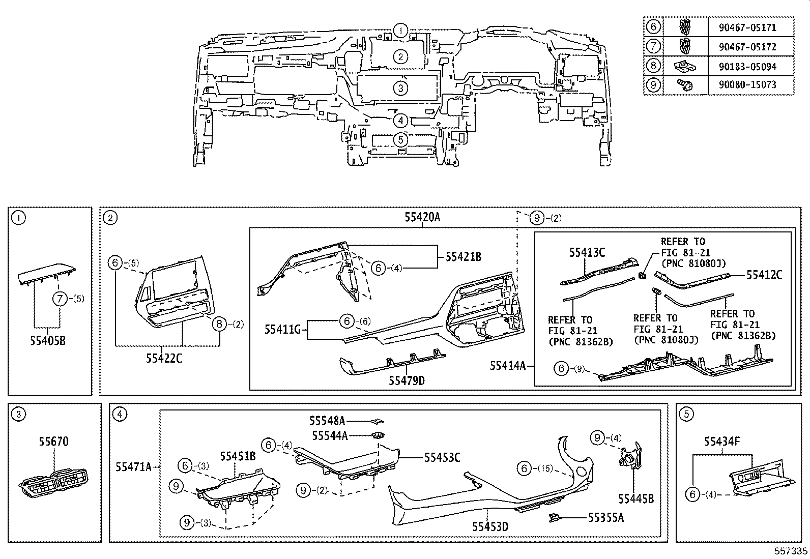 Exploded illustration 557335