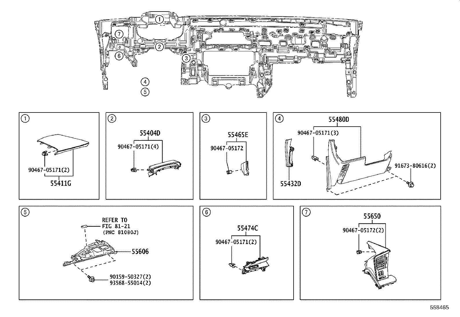 Exploded illustration 558465