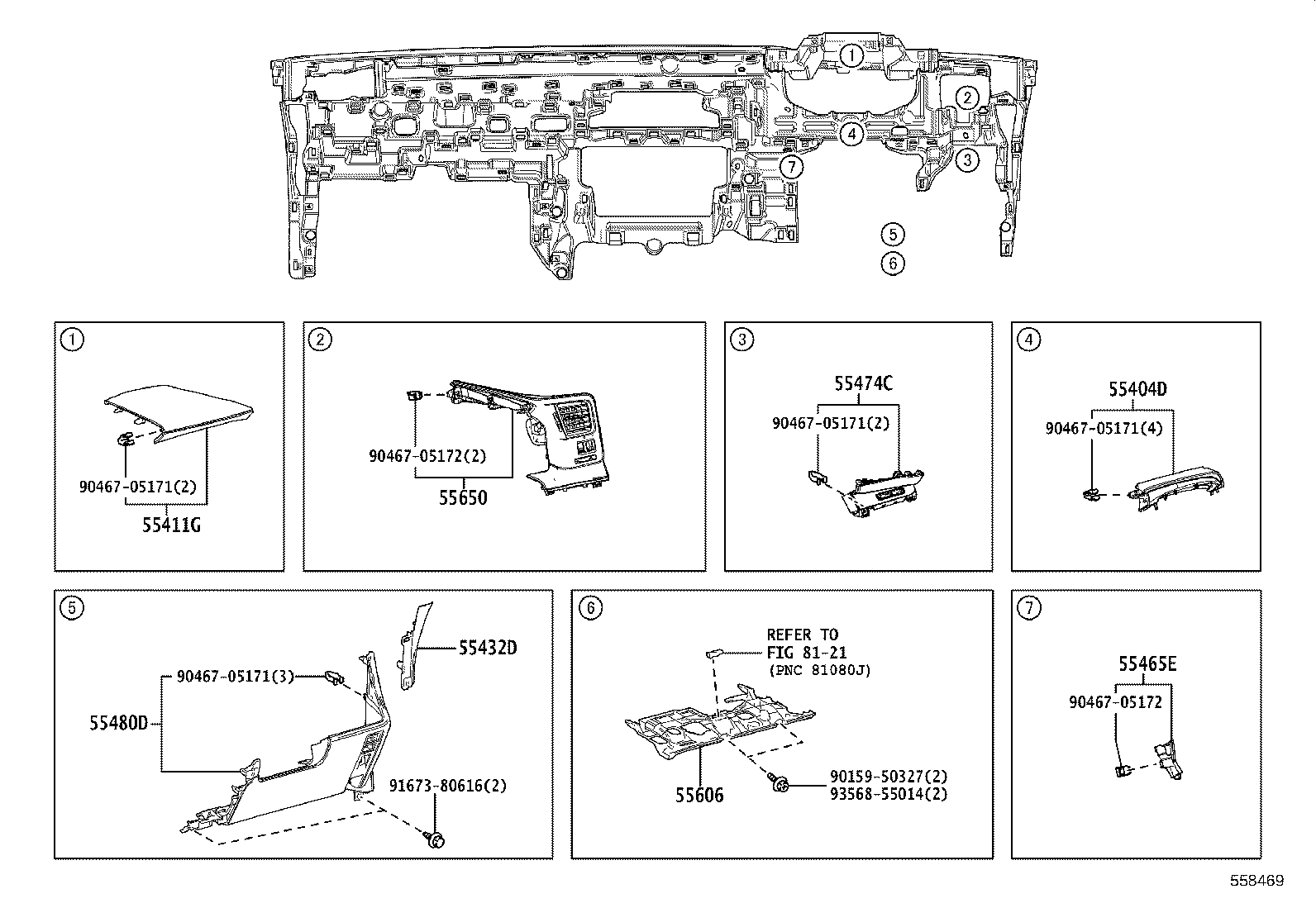 Exploded illustration 558469