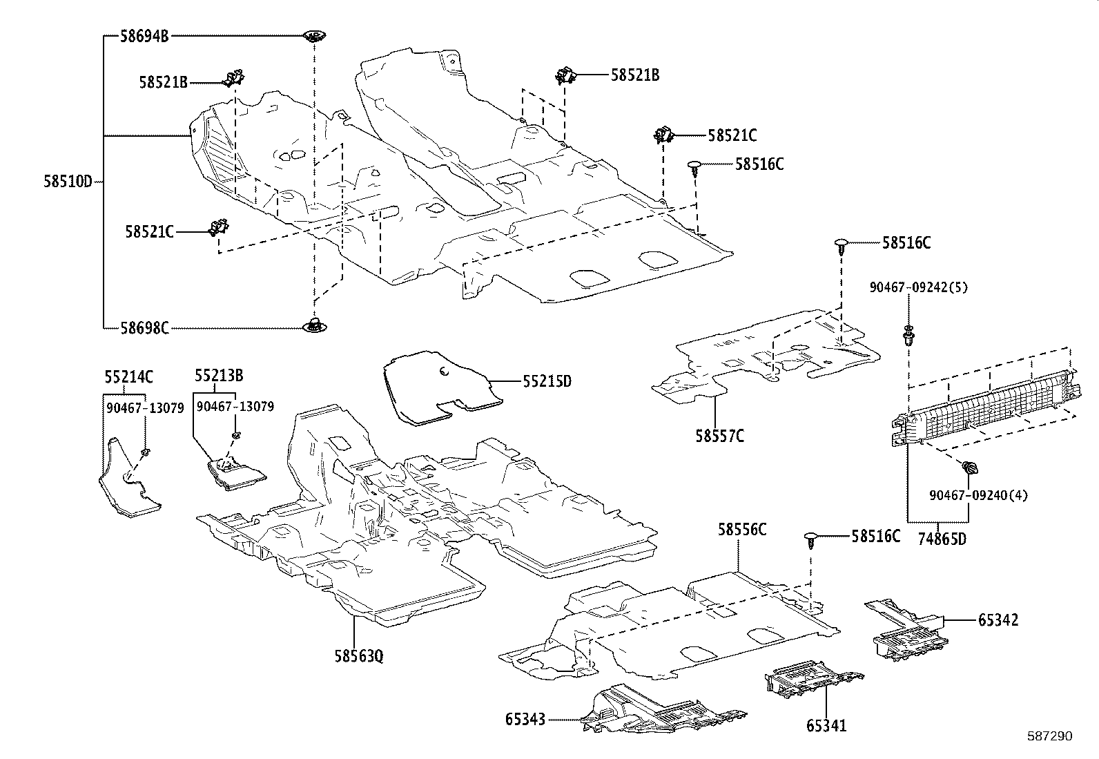 Exploded illustration 587290