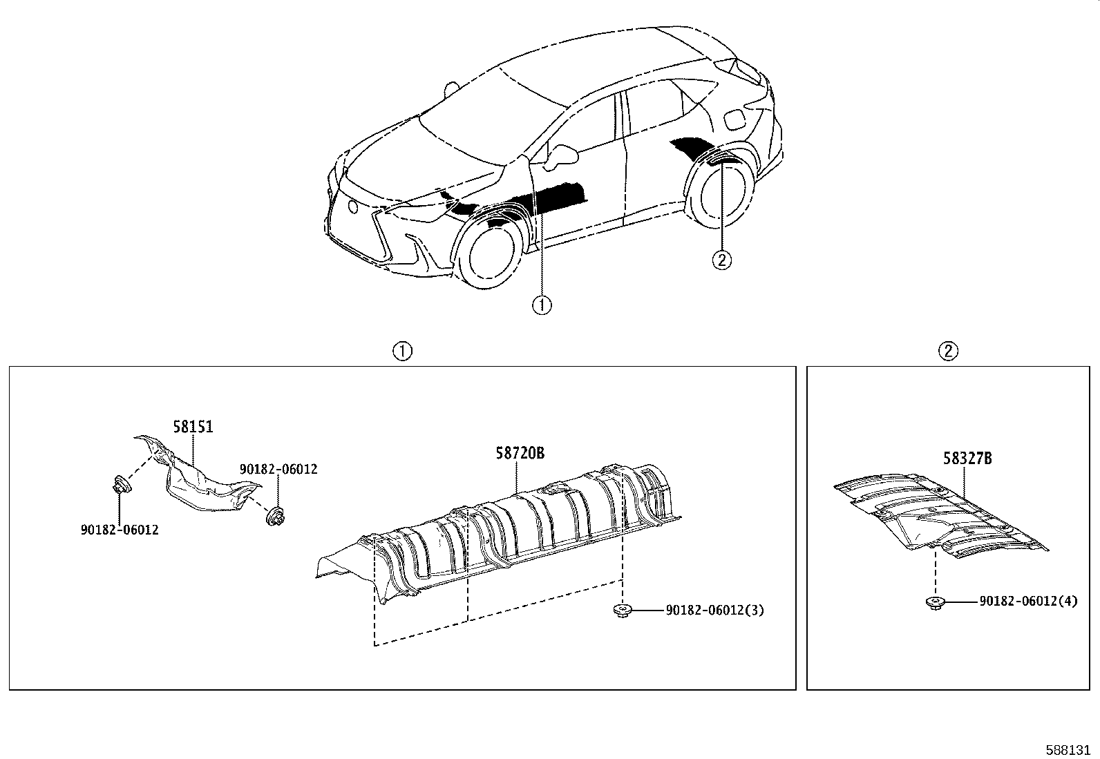 Exploded illustration 588131