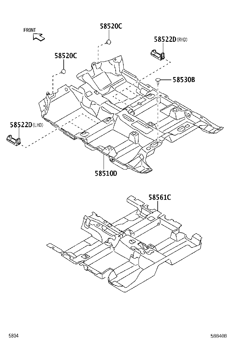 Exploded illustration 588408