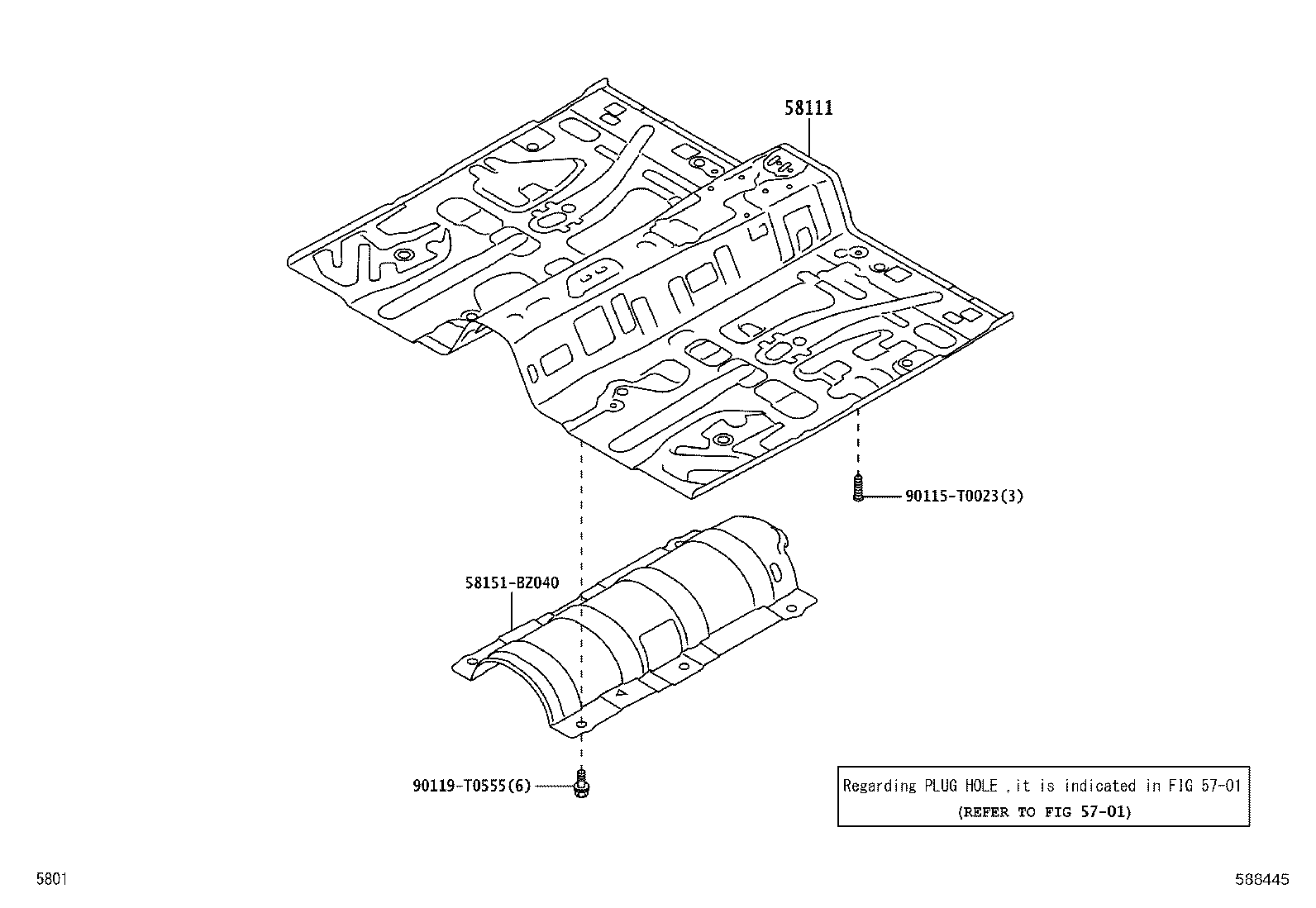 Exploded illustration 588445