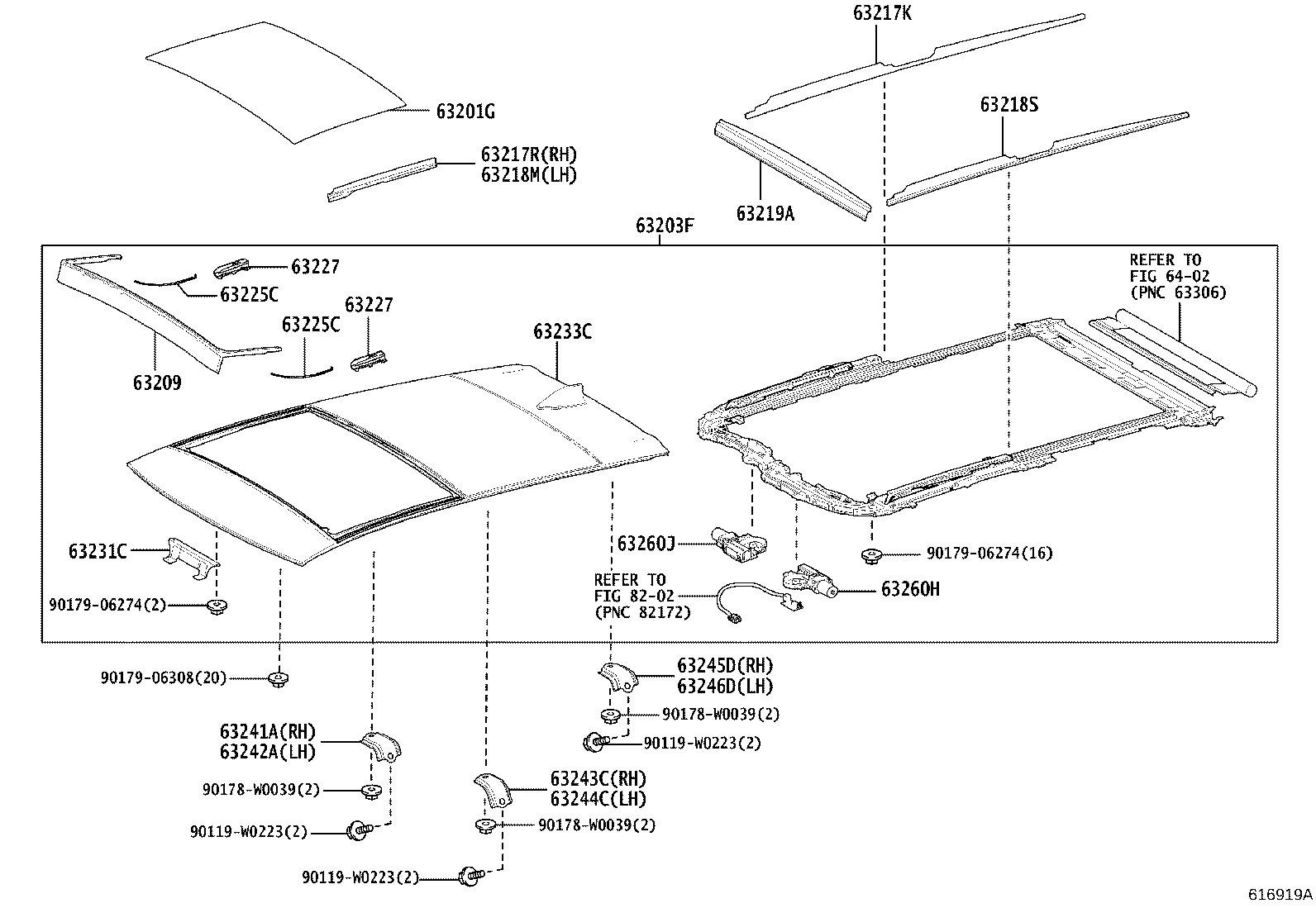 Exploded illustration 616919A