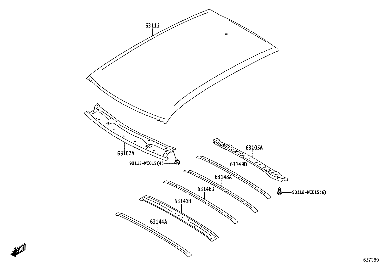 Exploded illustration 617389