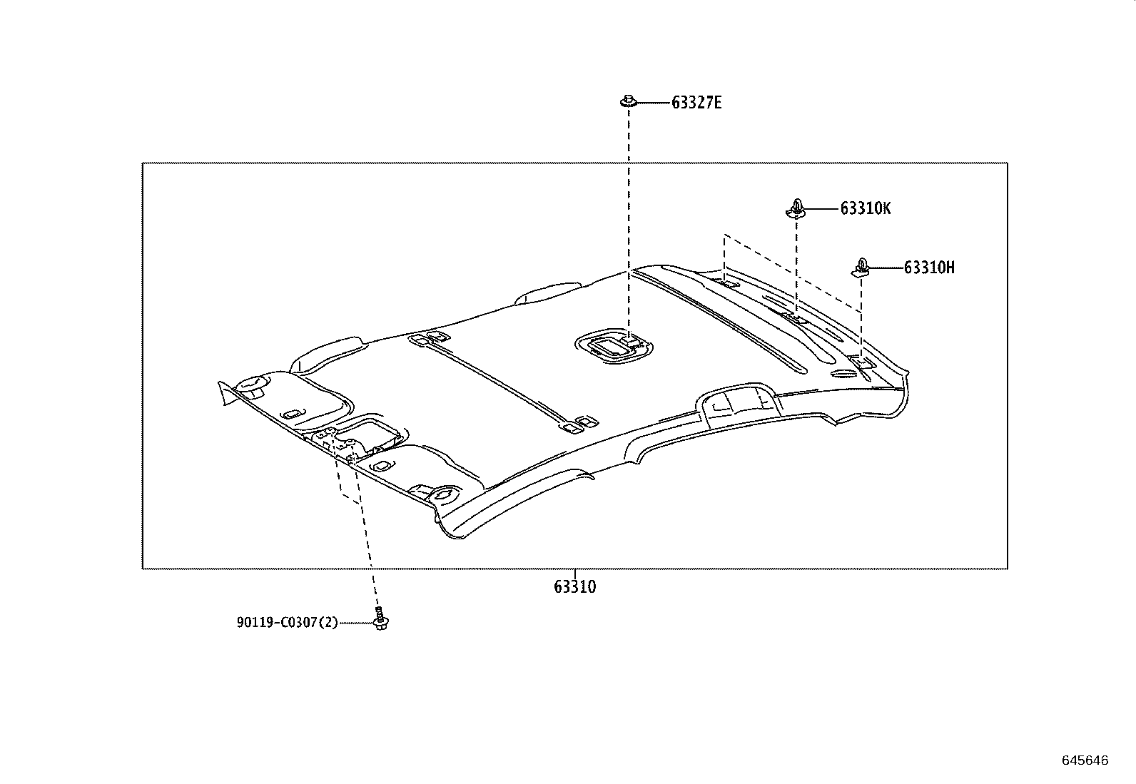 Exploded illustration 645646