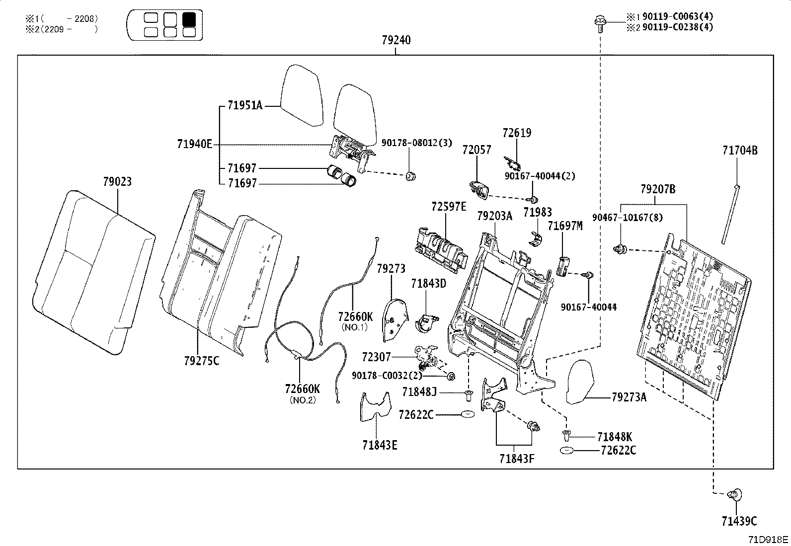 Exploded illustration 71D918E
