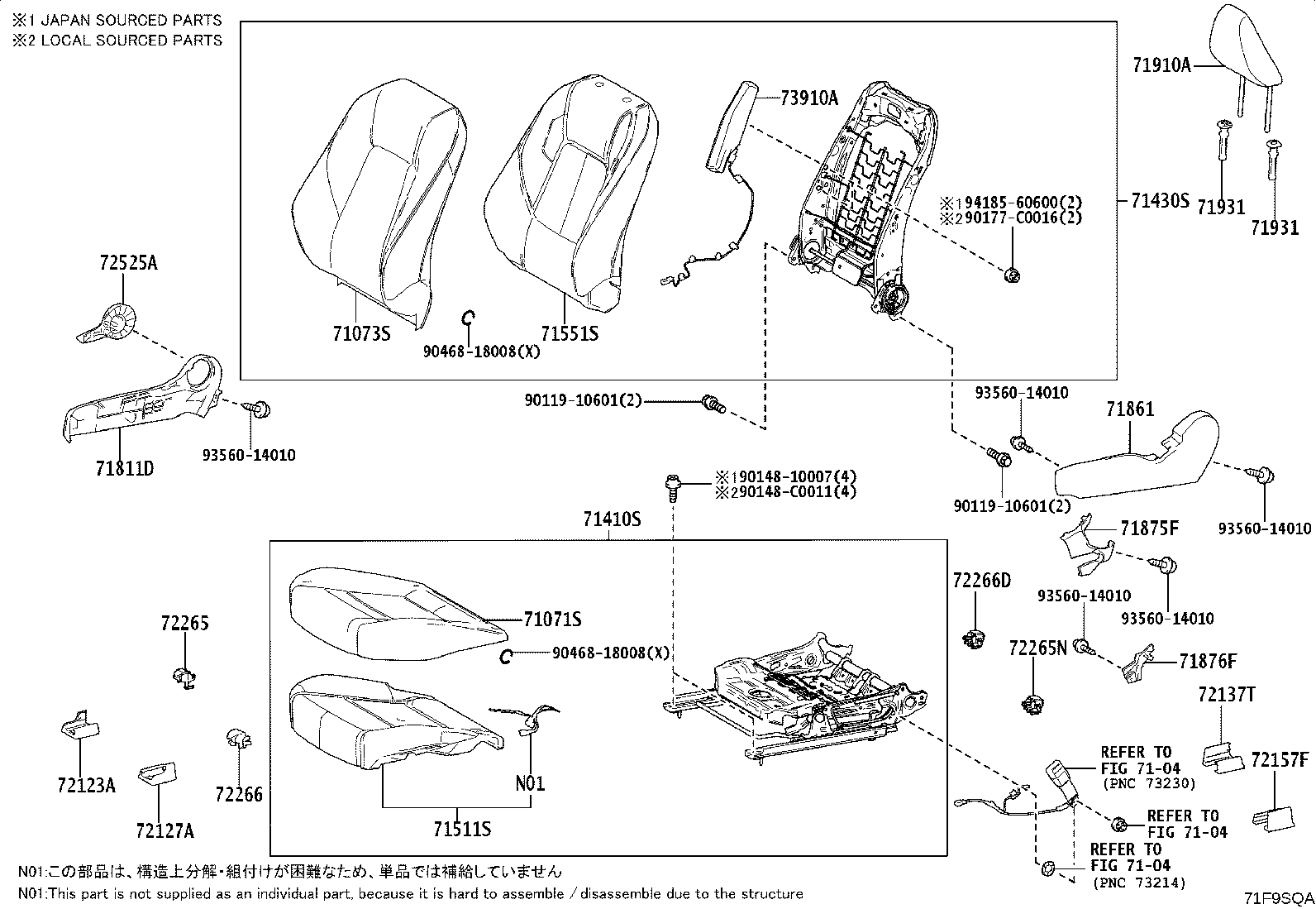 Figure 71F9SQA