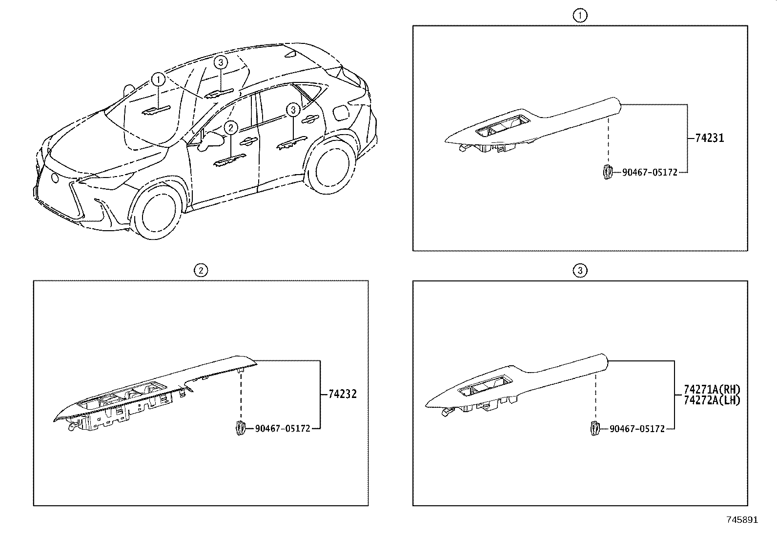 Exploded illustration 745891