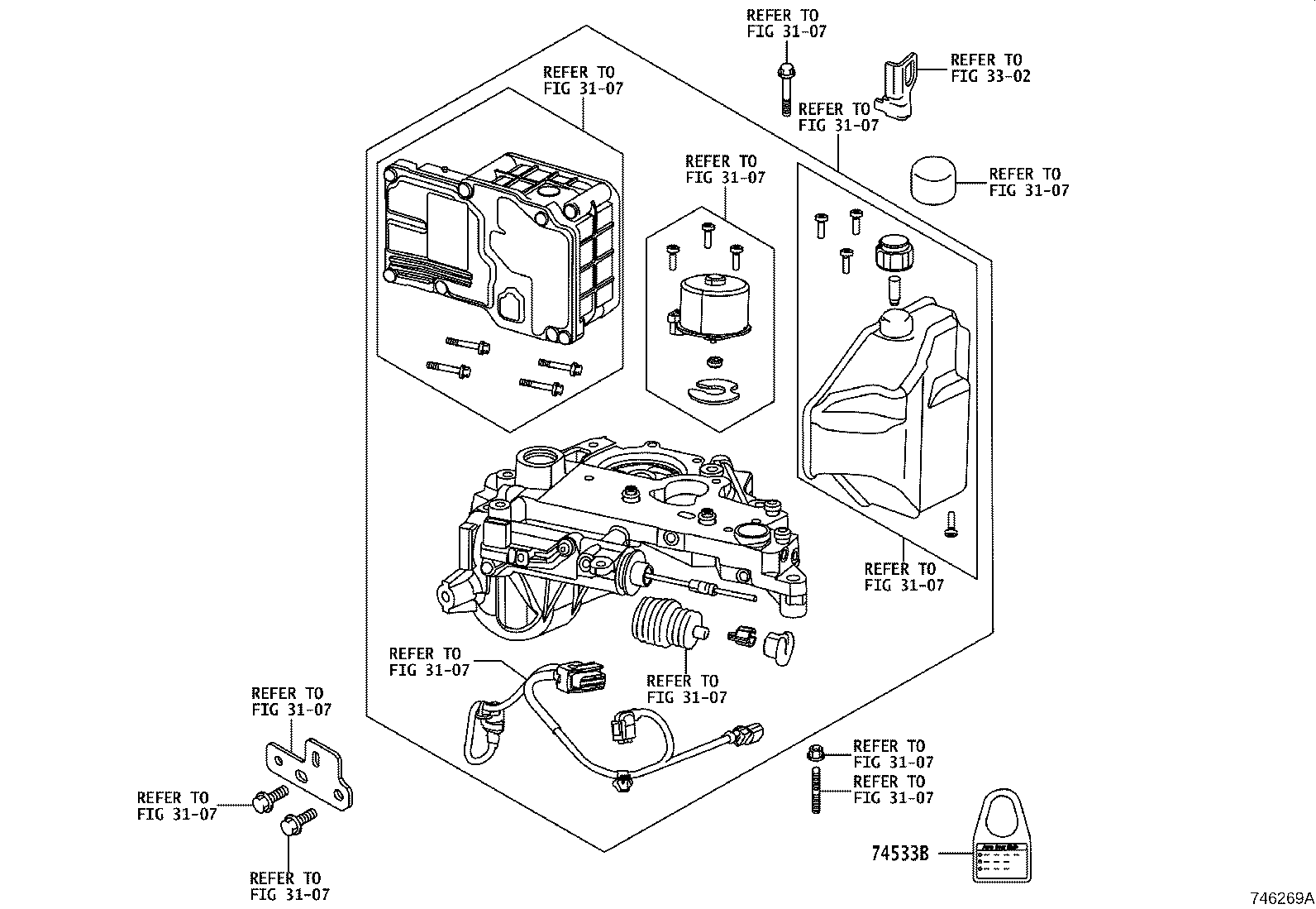 Exploded illustration 746269A