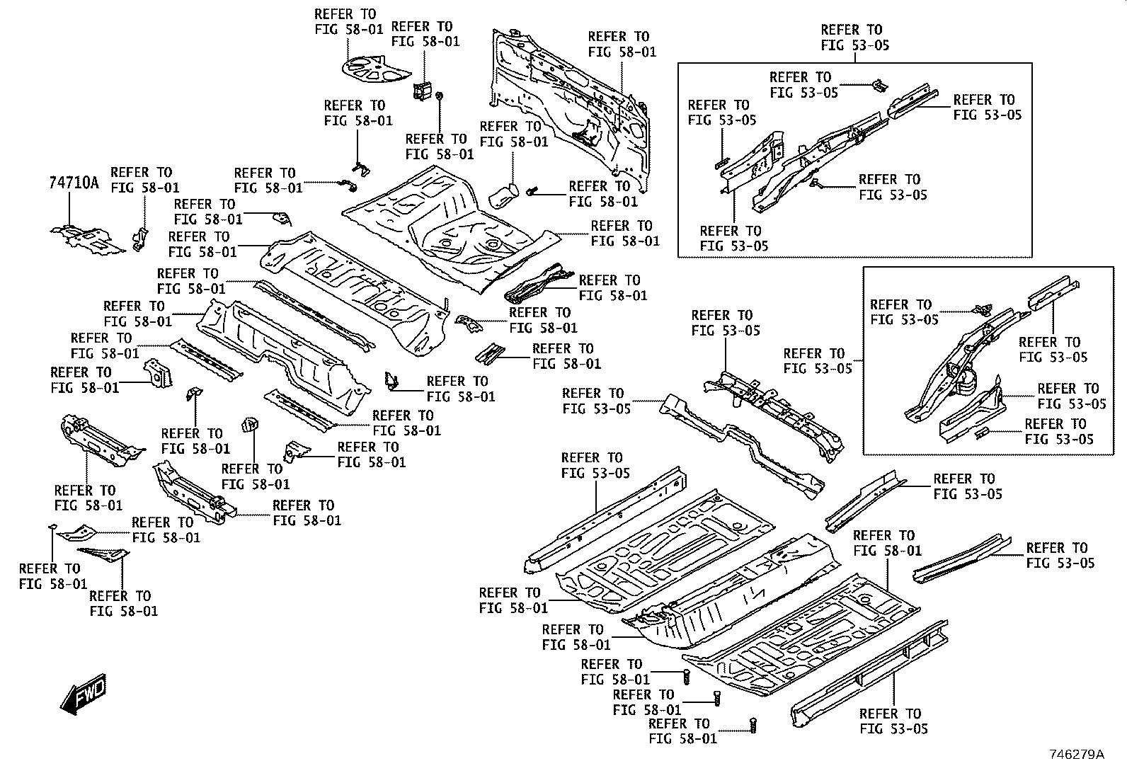 Exploded illustration 746279A