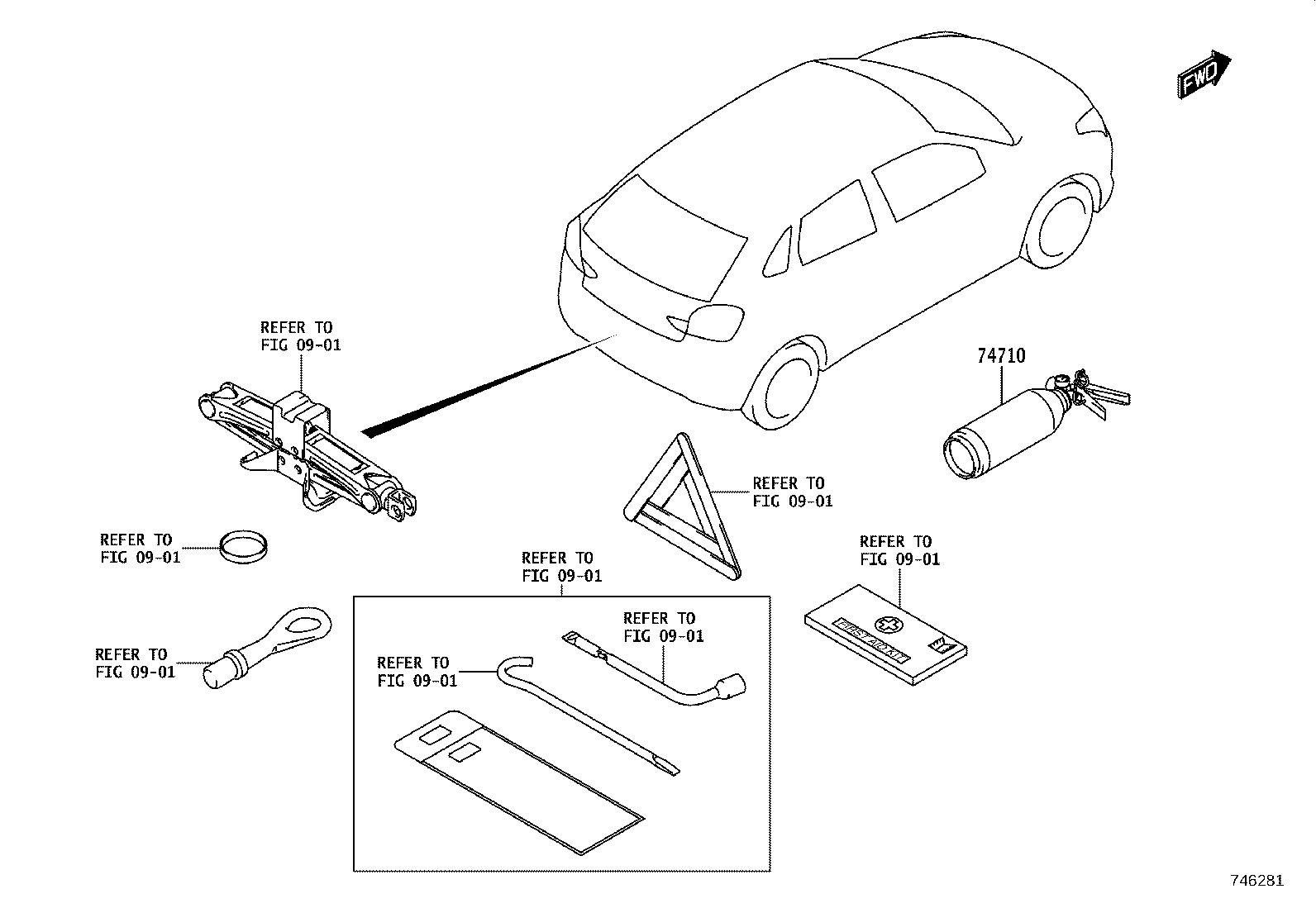 Exploded illustration 746281