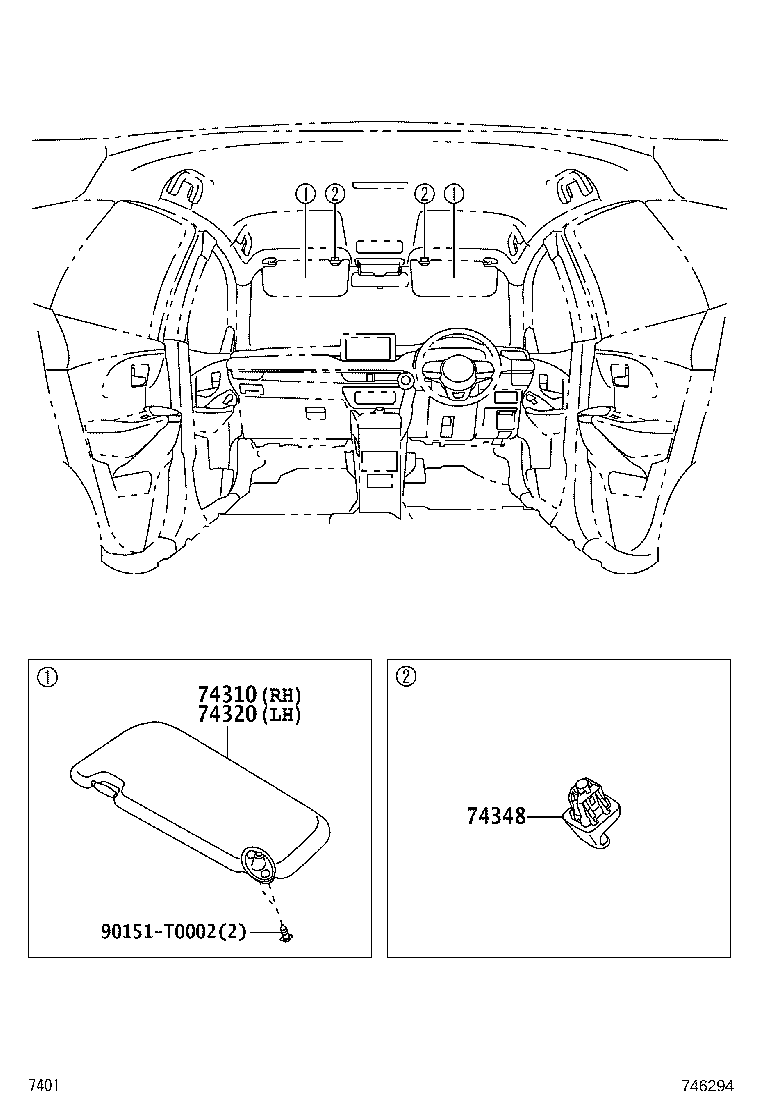 Exploded illustration 746294