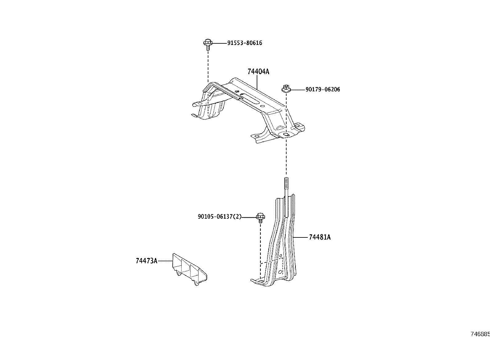 Exploded illustration 746885