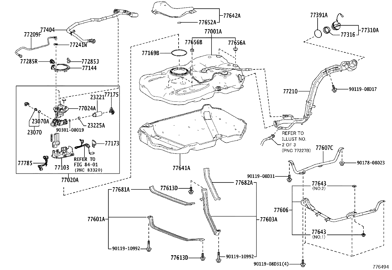 Exploded illustration 776494