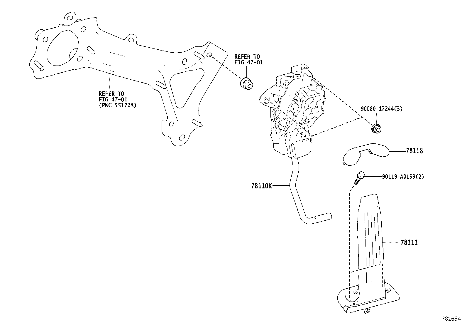 Exploded illustration 781654
