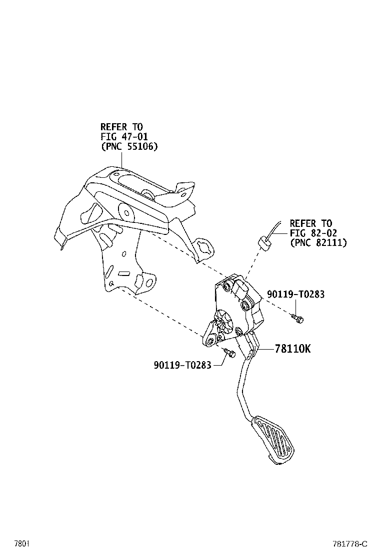 Exploded illustration 781778C