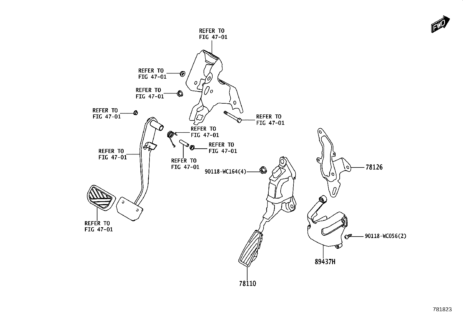 Exploded illustration 781823