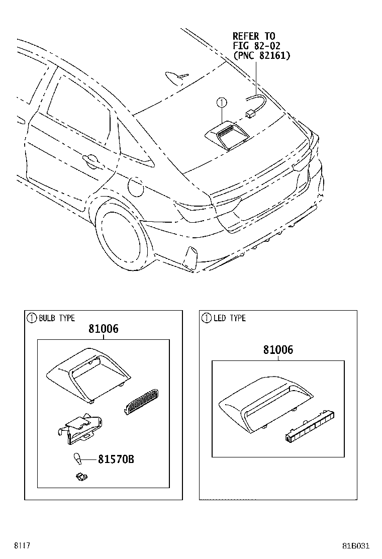 Exploded illustration 81B031