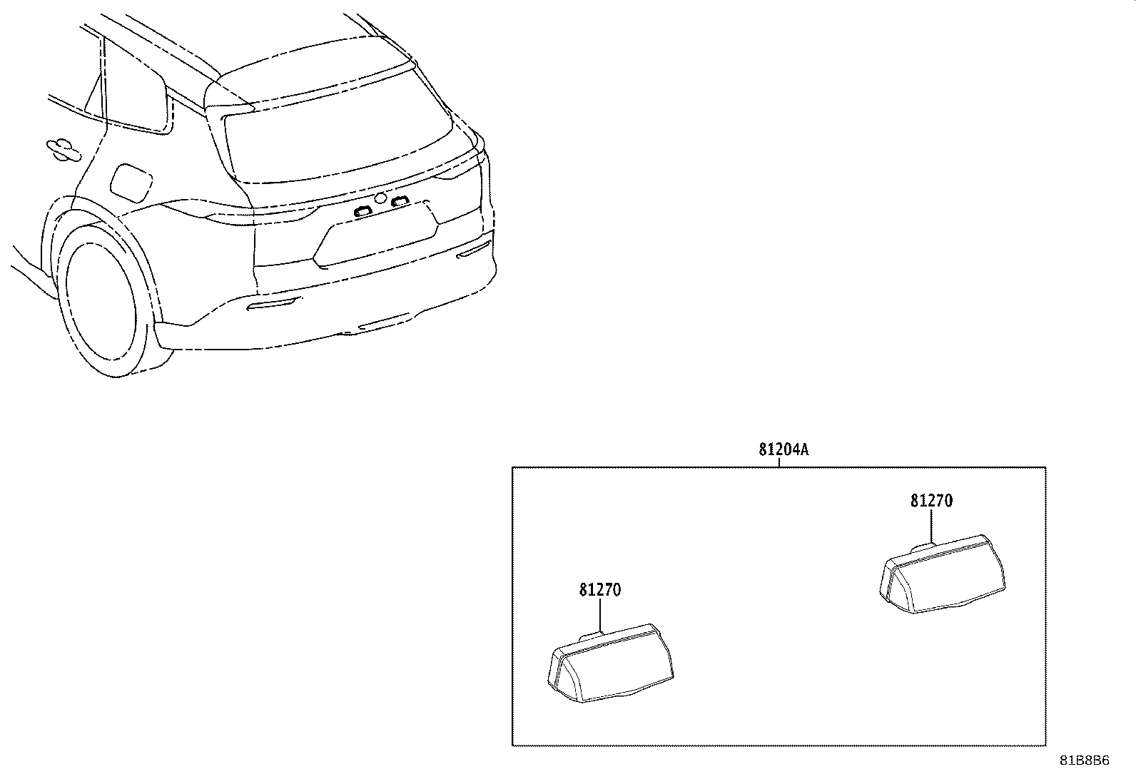 Exploded illustration 81B8B6