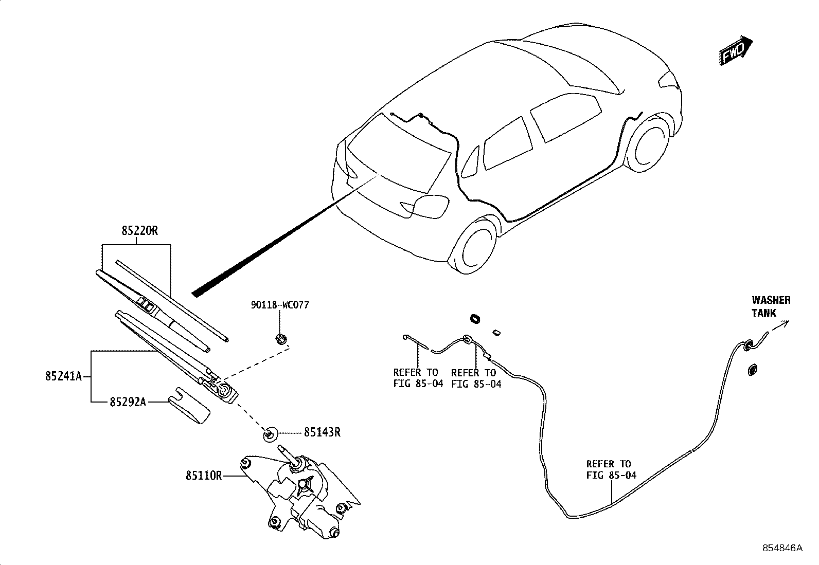 Exploded illustration 854846A