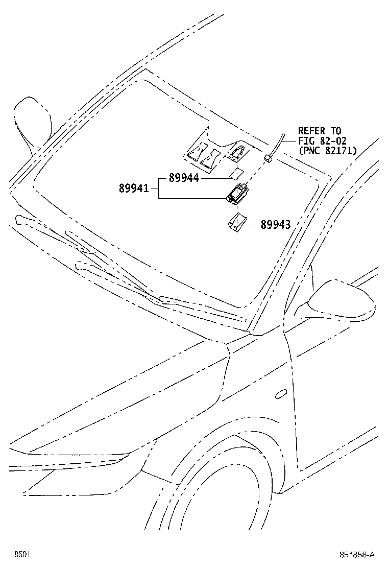 Exploded illustration 854858A