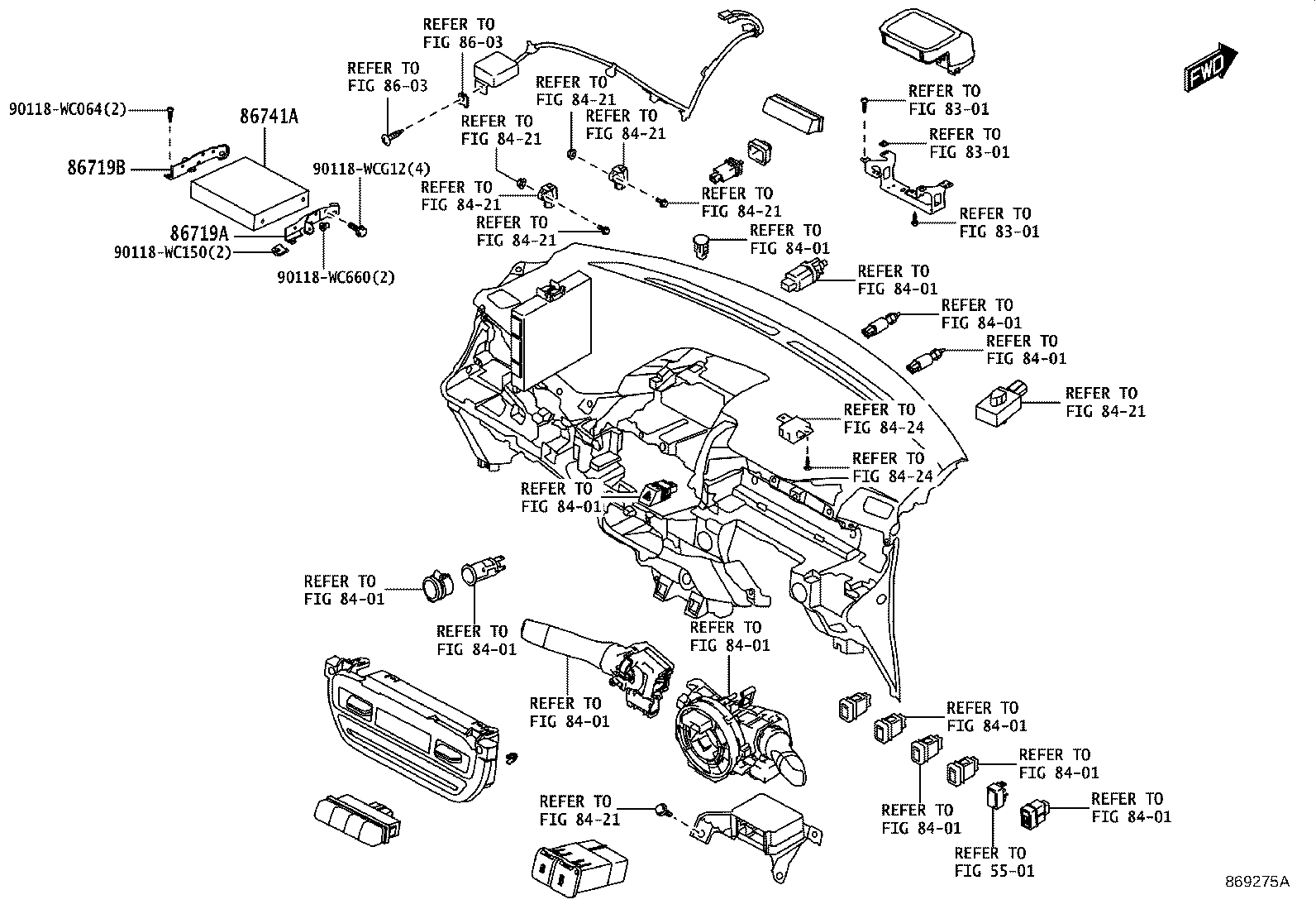 Exploded illustration 869275A