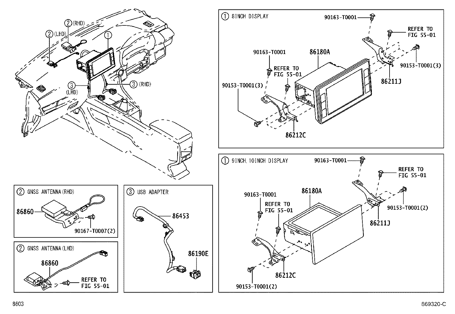 Exploded illustration 869320C