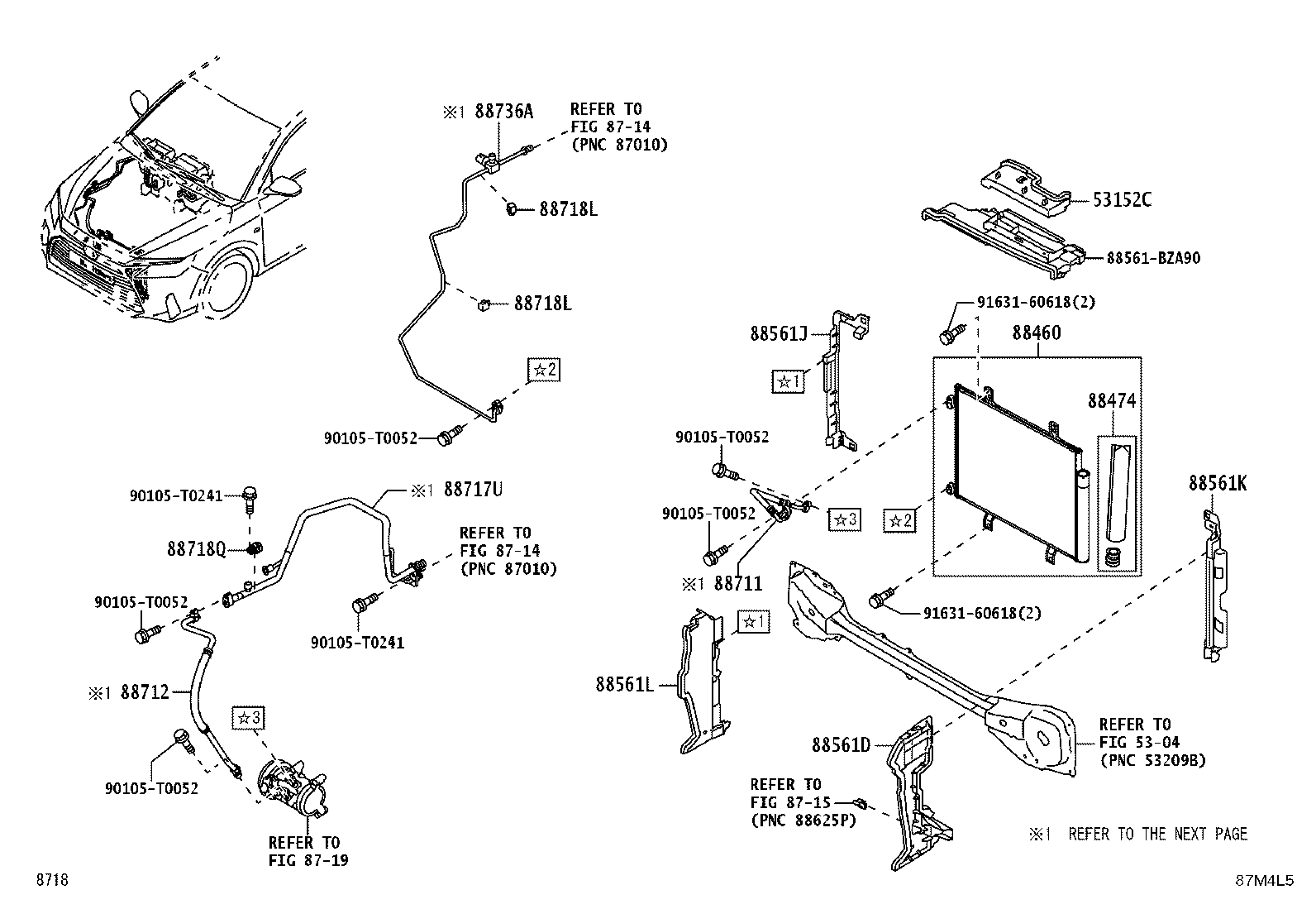 Exploded illustration 87M4L5