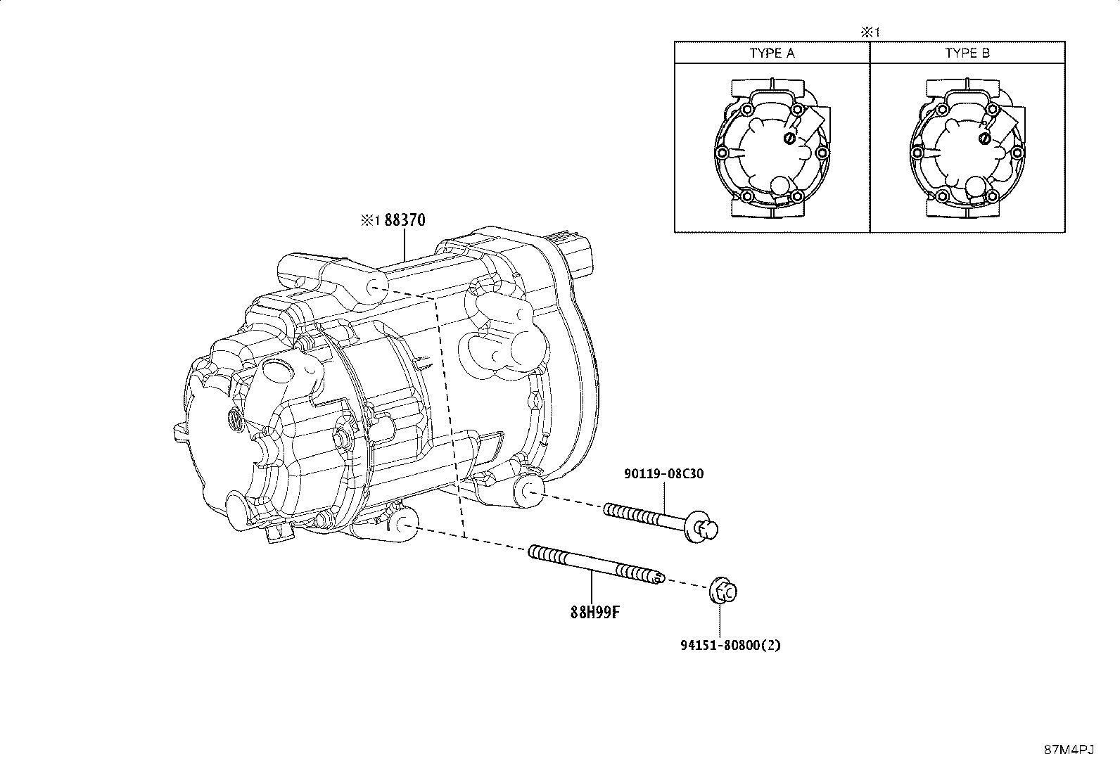 Exploded illustration 87M4PJ