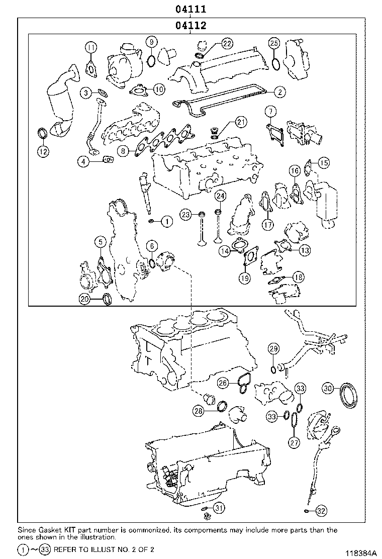 Exploded illustration 118384A