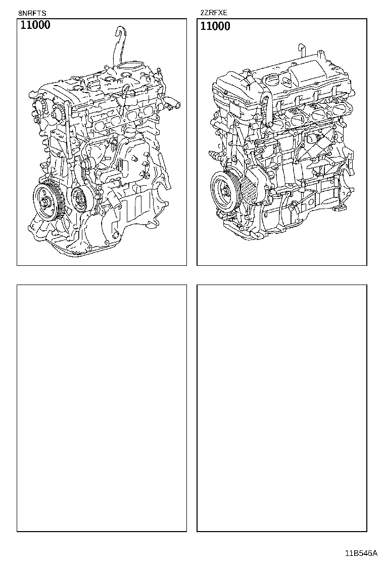 Exploded illustration 11B546A